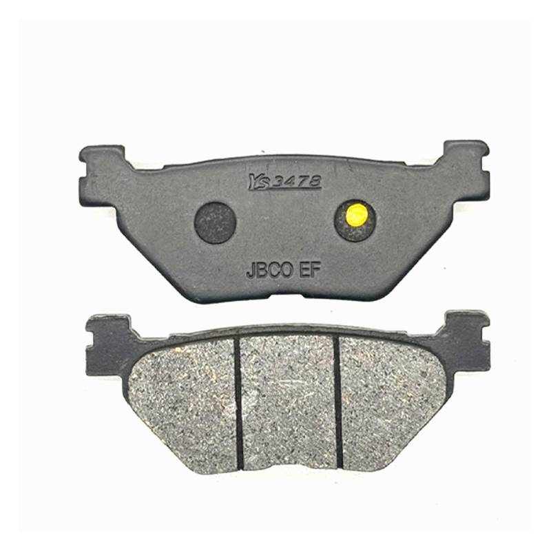 Bremsklötze Für XP530 Für T Für MAX Für Eisen Für Max 2015-2019 Motorrad Vorne Hinten Bremsbeläge Scheibenbremsbelag(Rear Brake Pads) von ZHANGZHENGYAO