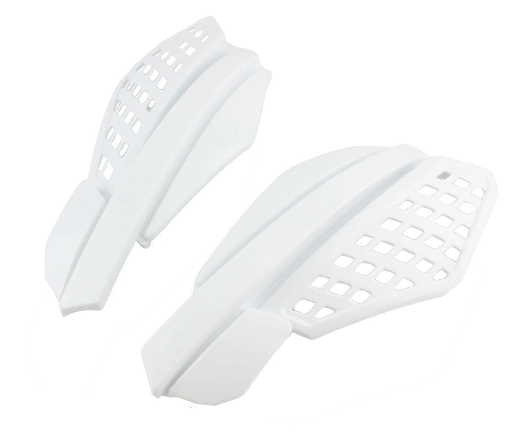 Handschutz Motorrad Für Kawasaki Universal Dirt Pit Motocross Motorrad 22mm 28mm Handschutz Schutz Handschutz Lenker Hand Guards(White) von ZHANGZHENGYAO