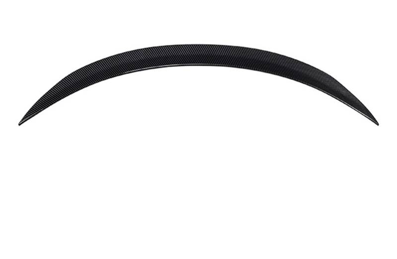 Heckdachspoiler Für Benz Für C257 Für CLS Für 260 300 350 450 Für CLS53 Für AMG 2019-2022 Auto Heckklappe Lip Spoiler Trim Wing Auto-Heckspoiler(Carbon Fiber Black) von ZHANGZHENGYAO