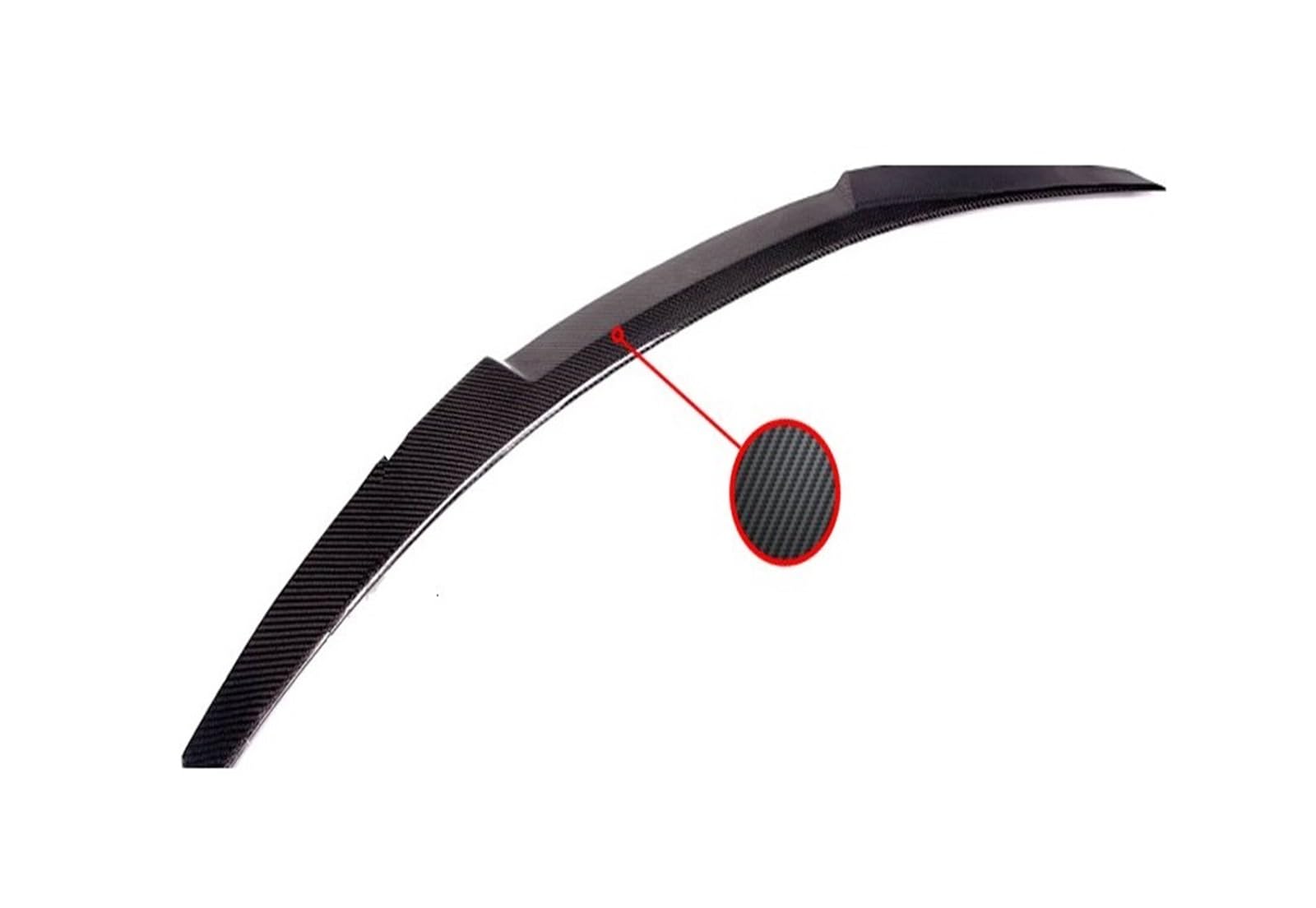 Heckdachspoiler Für G20 Für G28 Für M3 Für 3er Für F80 Für 320d 330i 320i 340i 340d 2019-2022 Sport Heckspoilerflügel Auto-Heckspoiler(Carbon Fiber Look) von ZHANGZHENGYAO