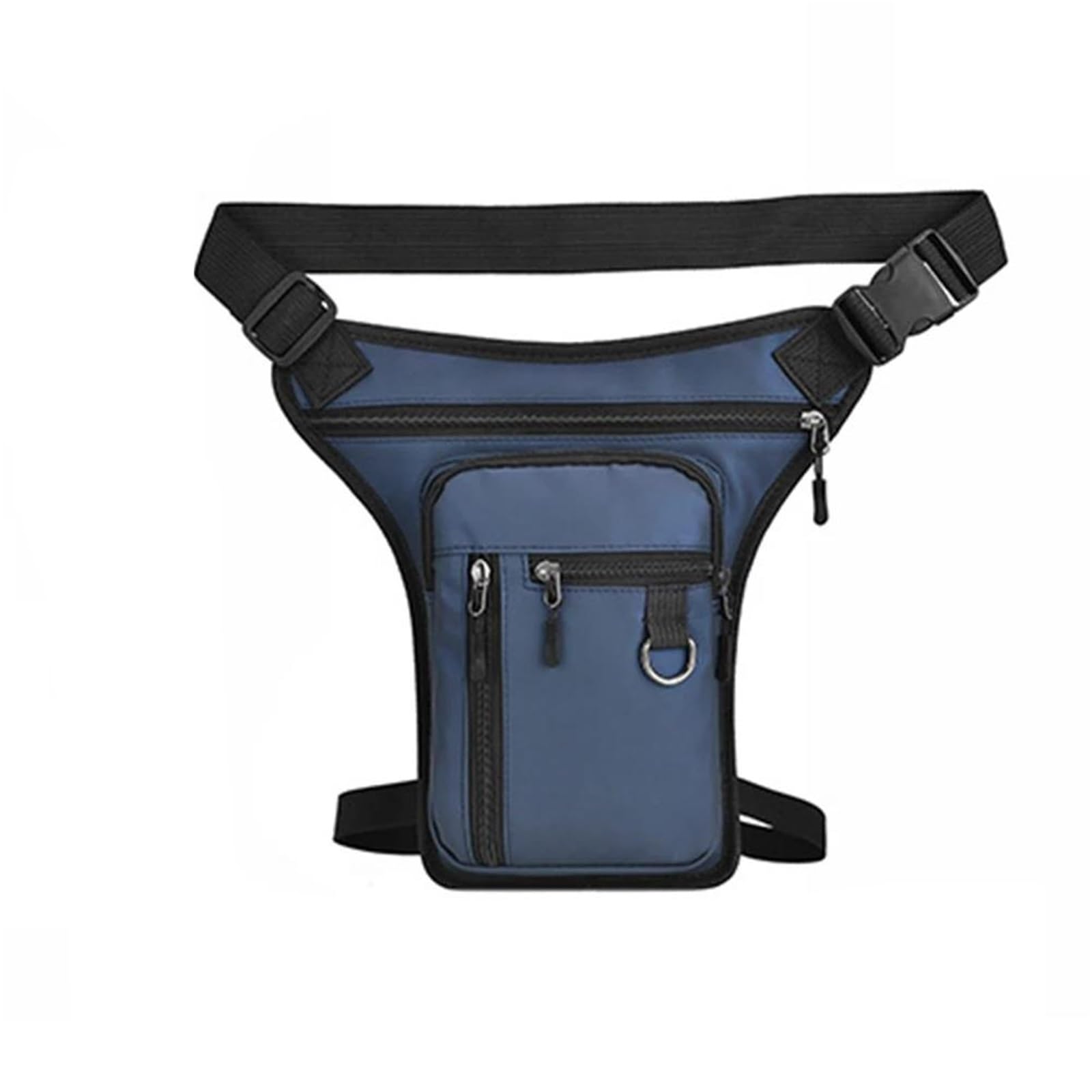 Motorrad Tasche Universal Motorrad Bein Tasche Taille Tasche wasserdichte Handy Brieftasche Radfahren Eine Schulter Crossbody Oberschenkel Hüfte Gürtel Motorradgepäck(Blau) von ZHANGZHENGYAO