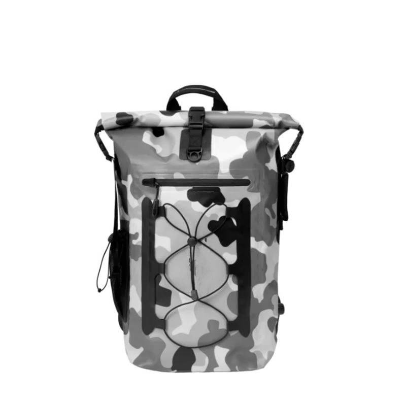 Motorrad Tasche Universal Radfahren Rucksack 35L wasserdichte Doppel Schulter Outdoor Camouflage Taktische Sport Große Kapazität Rucksack Motorradgepäck(FM2023D H Camouflage) von ZHANGZHENGYAO