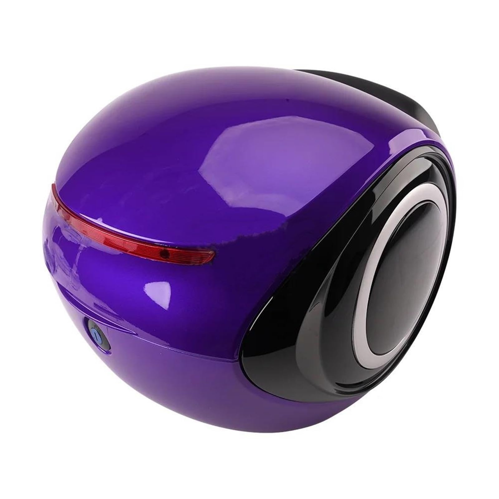 Motorrad Tasche Universelle Motorrad Heckbox Elektrisches Fahrrad Top Gepäck Checkbox Vollständiger Helm Aufbewahrungsbox Kofferraum Motorradgepäck(Purple) von ZHANGZHENGYAO