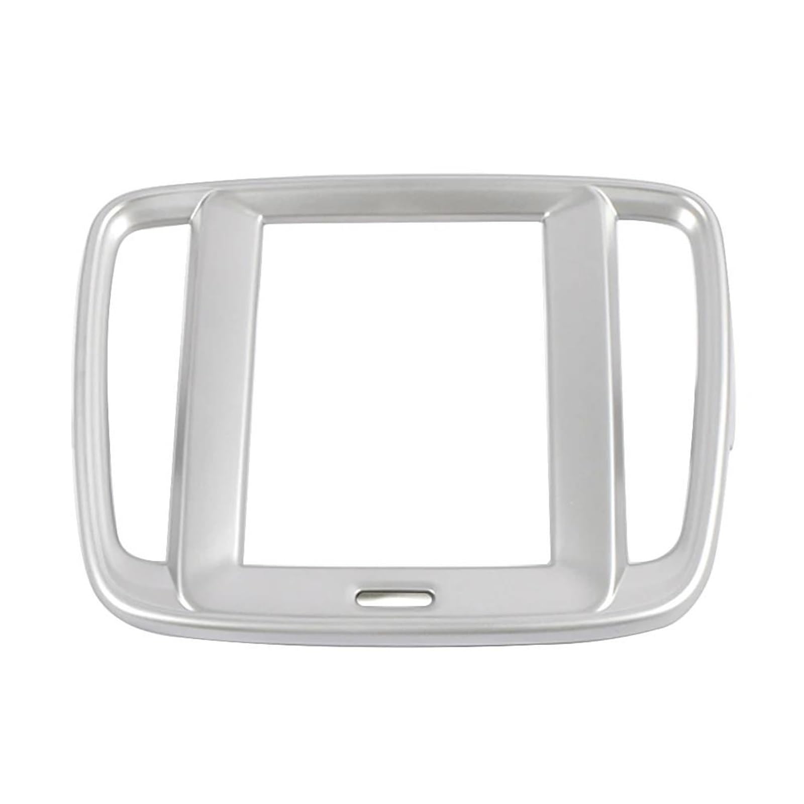 Schalttafelabdeckung Trims Für Volvo Für XC40 2019 2020 2021 Interior Center Console Navigator Rahmen Trim Dekoration Aufkleber Abdeckung Schalttafel Abdeckungen Aufkleber(Matte Silver) von ZHANGZHENGYAO