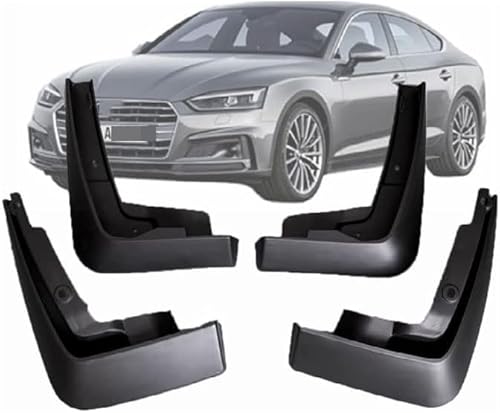 Schmutzfänger Splash Guards Kotflügel Kein Bohren Kein Klebeband All Weather Protector Kotflügel für Audi A5 2017-2020 von ZHAOBPP