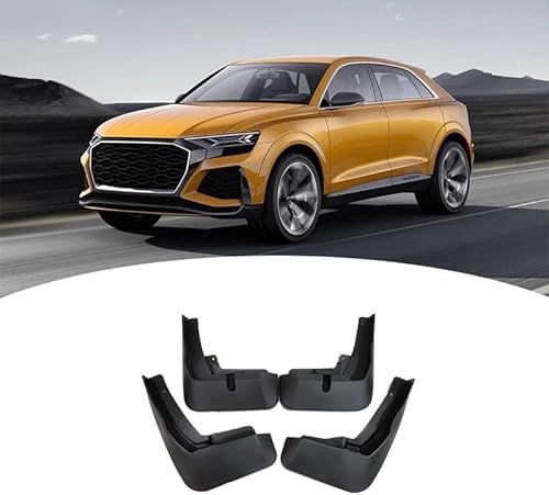 Schmutzfänger Splash Guards Kotflügel Kein Bohren Kein Klebeband All Weather Protector Kotflügel für Audi Q8 2018-2022 von ZHAOBPP