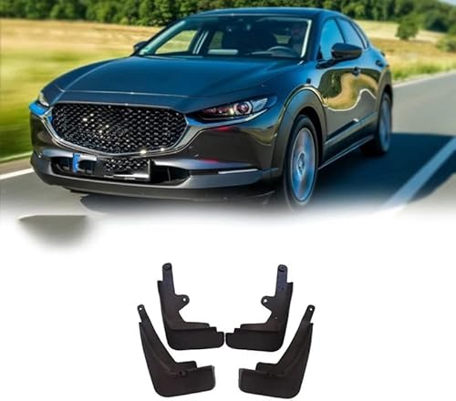 Schmutzfänger Splash Guards Kotflügel Kein Bohren Kein Klebeband All Weather Protector Kotflügel für Mazda CX30 CX30 DM 2020-2023 von ZHAOBPP