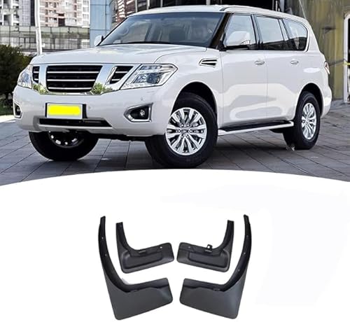 Schmutzfänger Splash Guards Kotflügel Kein Bohren Kein Klebeband All Weather Protector Kotflügel für Nissan Patrol Y62 2010-2022 von ZHAOBPP