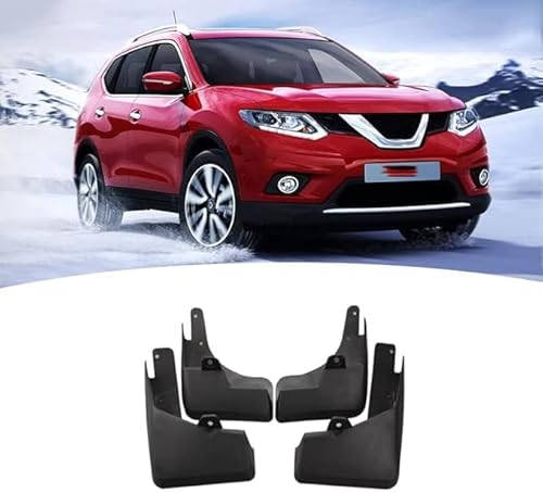 Schmutzfänger Splash Guards Kotflügel Kein Bohren Kein Klebeband All Weather Protector Kotflügel für Nissan XTrail 2007-2022 von ZHAOBPP