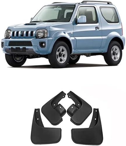 Schmutzfänger Splash Guards Kotflügel Kein Bohren Kein Klebeband All Weather Protector Kotflügel für Suzuki Jimny JB23 JB53/JB64 JB74 1998-2023 von ZHAOBPP