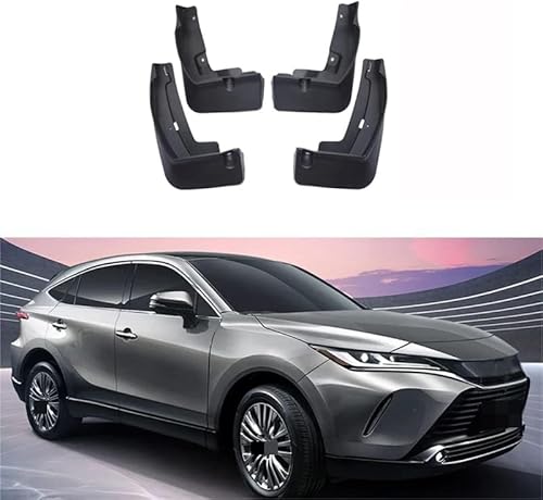 Schmutzfänger Splash Guards Kotflügel Kein Bohren Kein Klebeband All Weather Protector Kotflügel für Toyota Harrier 2021-2023 von ZHAOBPP