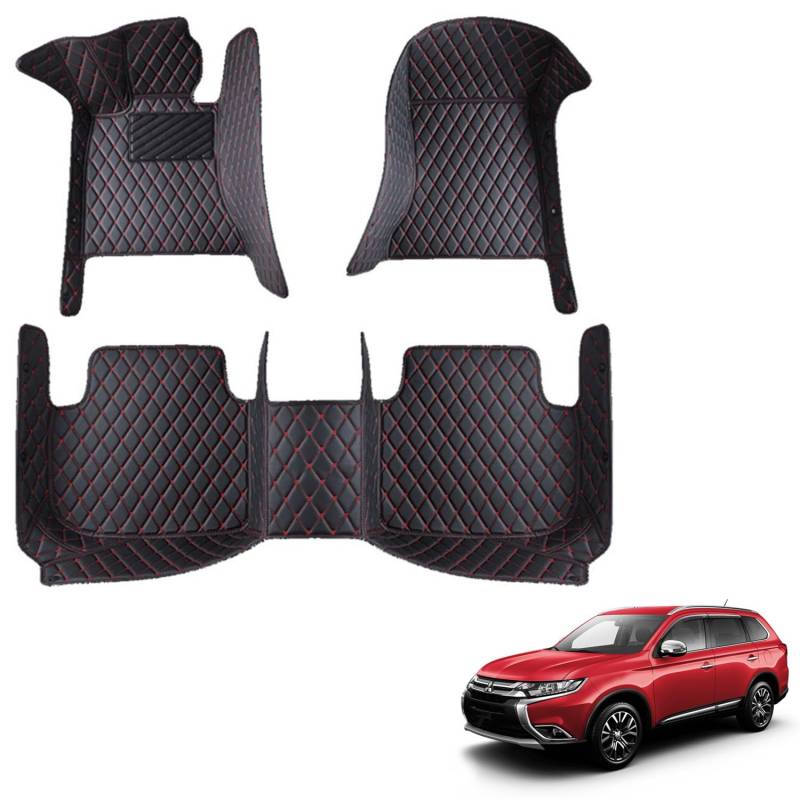 Automatten nach maß, Für KIA Sorento (5 Seats) 2013 2014, Leder fußmatten Auto, rutschfeste Auto fussmatten, fusmattenteppich Auto, Auto Fussmatten Set,B von ZHAODG