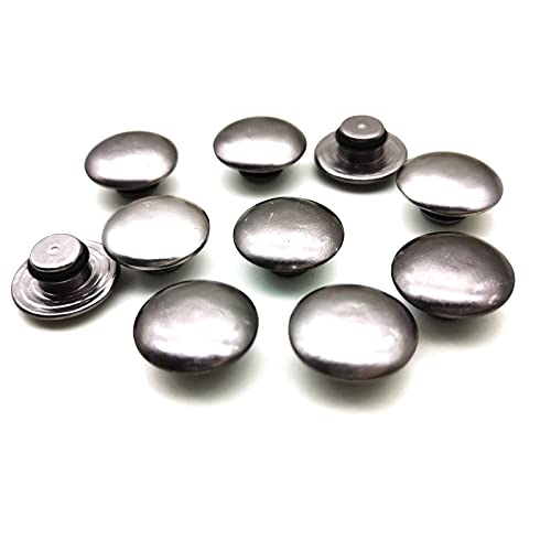 Radmuttern 10 stücke Universal Sechskantbuchse Bolzen Schraubenmutter Kopf Abdeckkappe M8 8mm M10 10mm M6 6mm Gebrauch for Suzuki BMW(Gray,M10) von ZHAOSHIXU