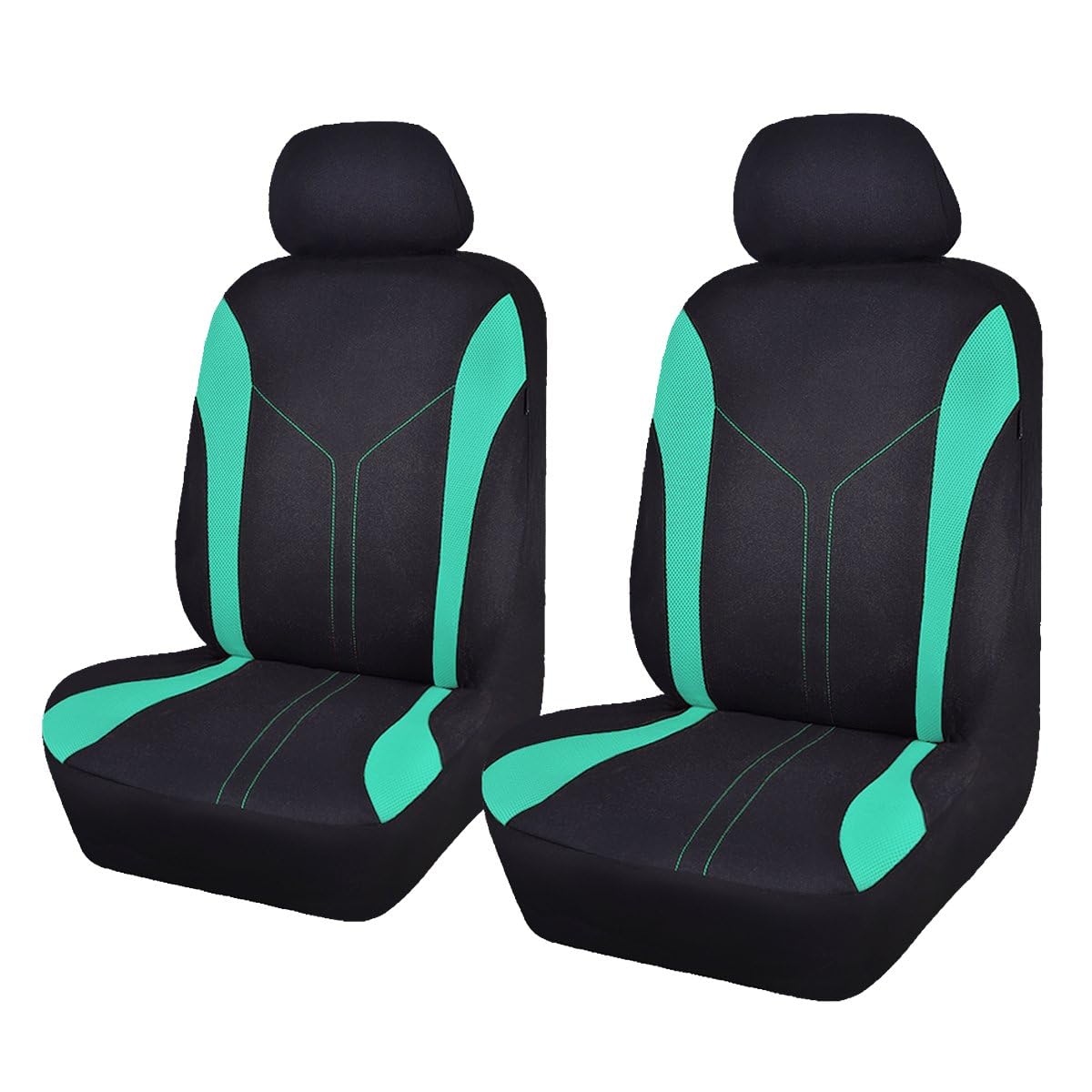 ZHAOYIJIE Polyester Vordersitzbezug für Accord 2014-2023, Auto Vordersitze Sitzbezug, Auto-Sitzbezug Vordersitzbezüge Autositzbezüge Sitzbezüge, Auto Zubehör,A-Green von ZHAOYIJIE