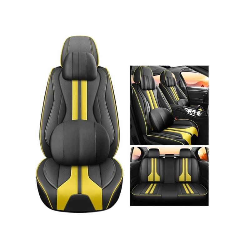 ZHENWANG Auto Schonbezüge für Jade(5seats) 2013-2020,Auto Sitzbezüge Sitzauflagen Set PU Leder wasserdichte Autositzschoner Sitzbezügesets Sitzschoner Innere Zubehör von ZHENWANG