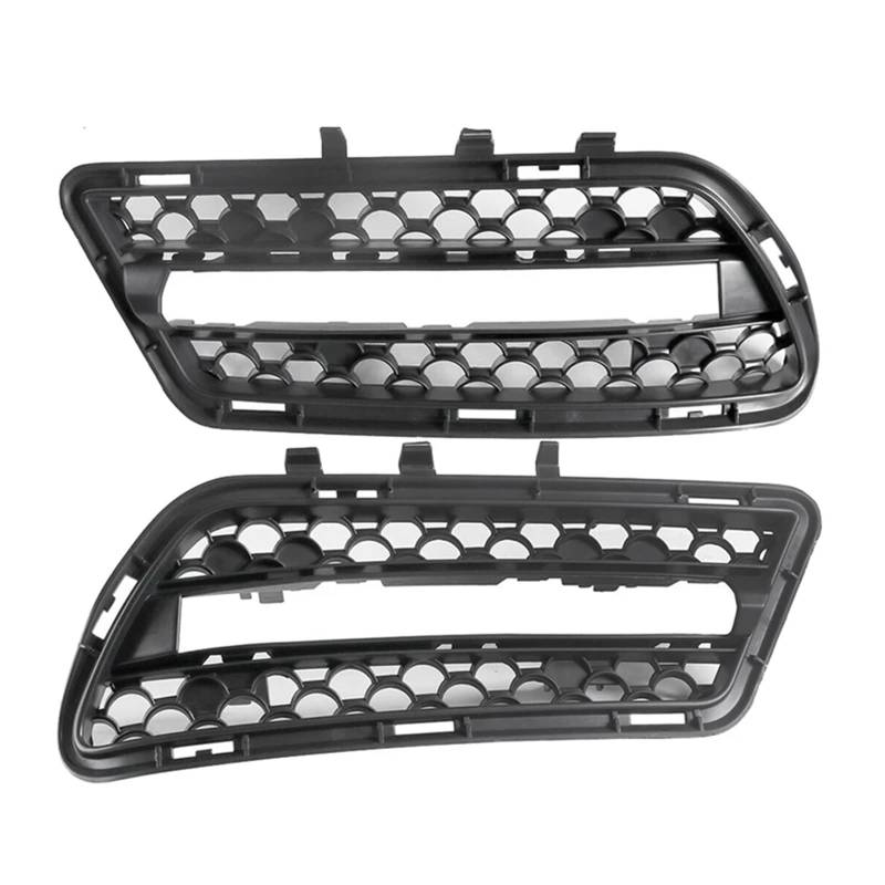 ZHINUAN 1 Paar Frontstoßstange Nebelscheinwerferabdeckung Grille Trim Fit for Mercedes-Benz W212 AMG E350 E400 E550 2010–2013 2128851753 2128851853 Kühlergrill für Nebelscheinwerfer von ZHINUAN