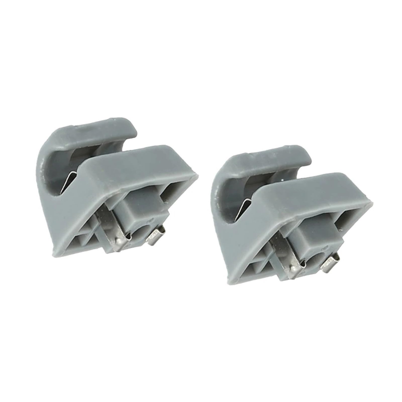 ZHINUAN 2er-Set Innenraum mit Sonnenblenden-Clips, passend for W201, W123 W124 W126 W140 W201 Zubehörclip für Sonnenblende(Gray) von ZHINUAN