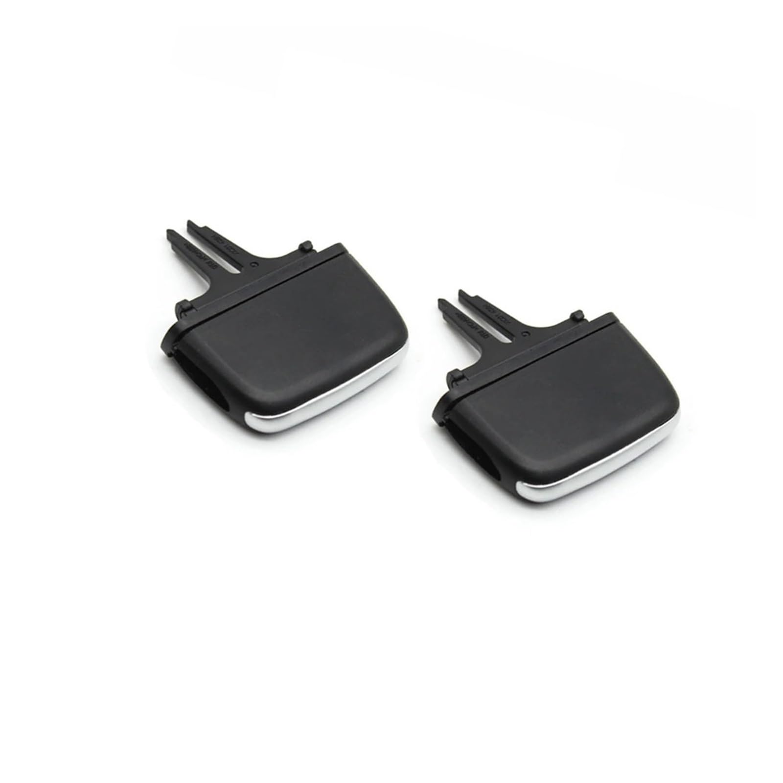 ZHINUAN AC-Entlüftungsgitter-Clips, Paddel, passend for Volvo, XC90 2016–2021, Reparatursatz for Klimaanlagen-Auslasslasche vorne und hinten Airflow-Clip-Schieber(2PCS) von ZHINUAN