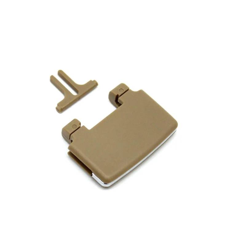 ZHINUAN AC Vent Outlet Tab Slide Clips, passend for W164, X164 M ML GL 2007-2011 Reparatursatz Auto Heckklimaanlage Airflow-Clip-Schieber(Beige 1PC) von ZHINUAN