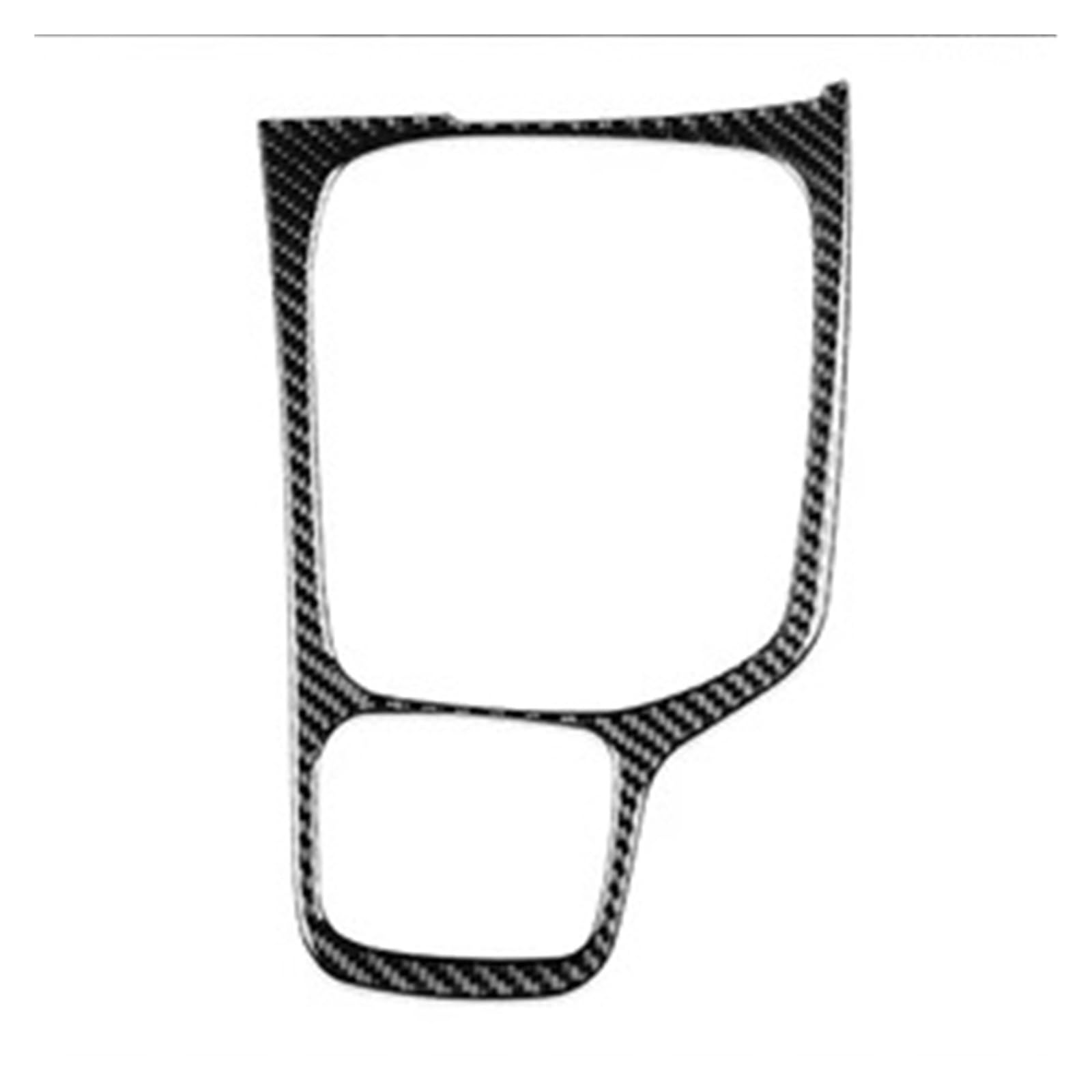 ZHINUAN Aufkleber for Schalthebelverkleidung, passend for Toyota, Celica 2000–2005, Kohlefaser-Abdeckung, Auto-Innenzubehör, dekorativ Aufkleber für die Innenkonsole im Auto ﻿(BLACK RHD) von ZHINUAN