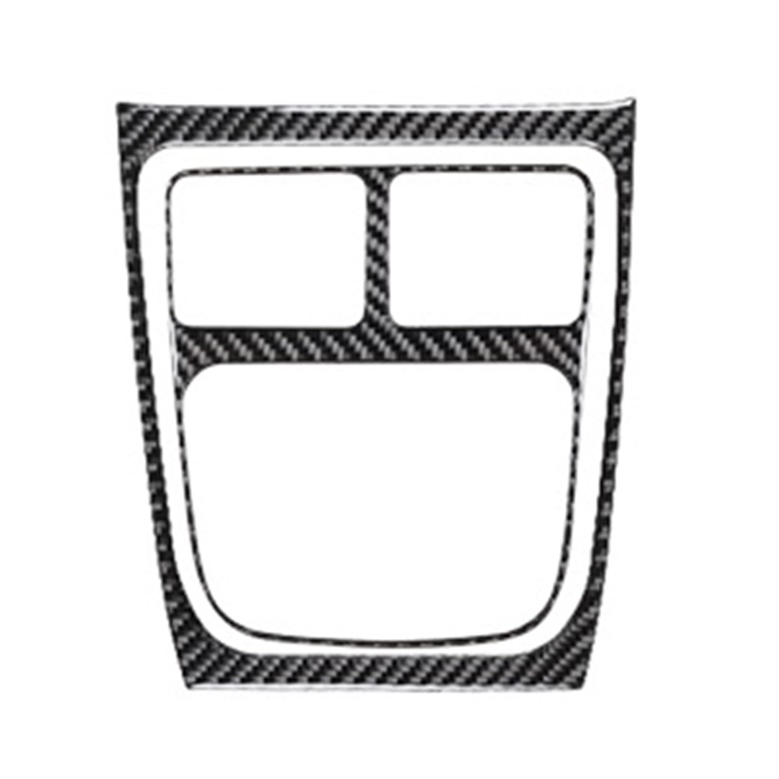 ZHINUAN Aufkleber for die hintere Lüftungsblende der Mittelkonsole, passend for Dodge, Charger 2015–2022, Kohlefaser-Auto-USB-Knopf Aufkleber zur Entfeuchtung der Lüftungsschlitze im(O5) von ZHINUAN