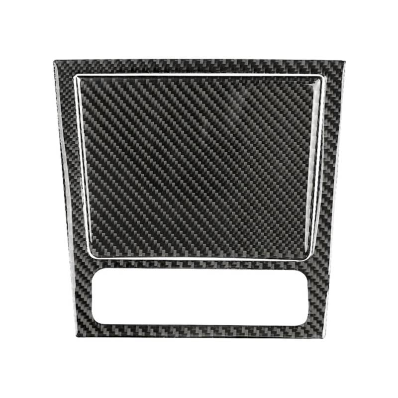 ZHINUAN Auto-Aschenbecher-Panel-Rahmenabdeckung, Zieraufkleber, passend for Volkswagen, passend for Golf, 6 Gti R MK6 2008–2012, Kohlefaser-Innendekoration, Autozubehör Aufkleber für die Innenkonsole von ZHINUAN