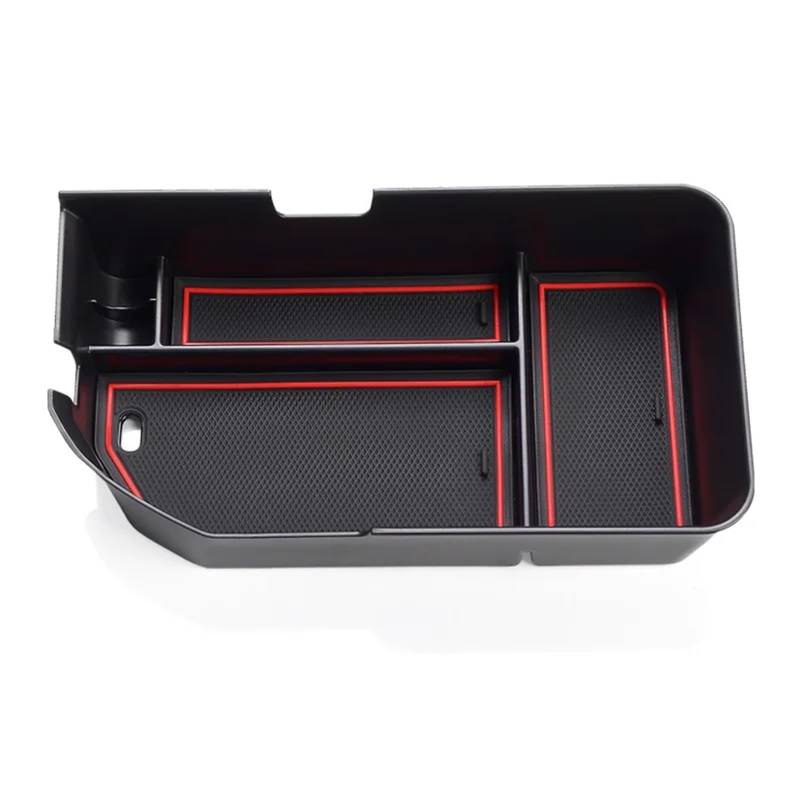 ZHINUAN Auto Center Console Armlehne Storage Box Fit for Toyota Camry 2018-2023 LHD Zentrale Lagerung Organizer Container Tablett Zubehör Ablagefach Mittelkonsole von ZHINUAN