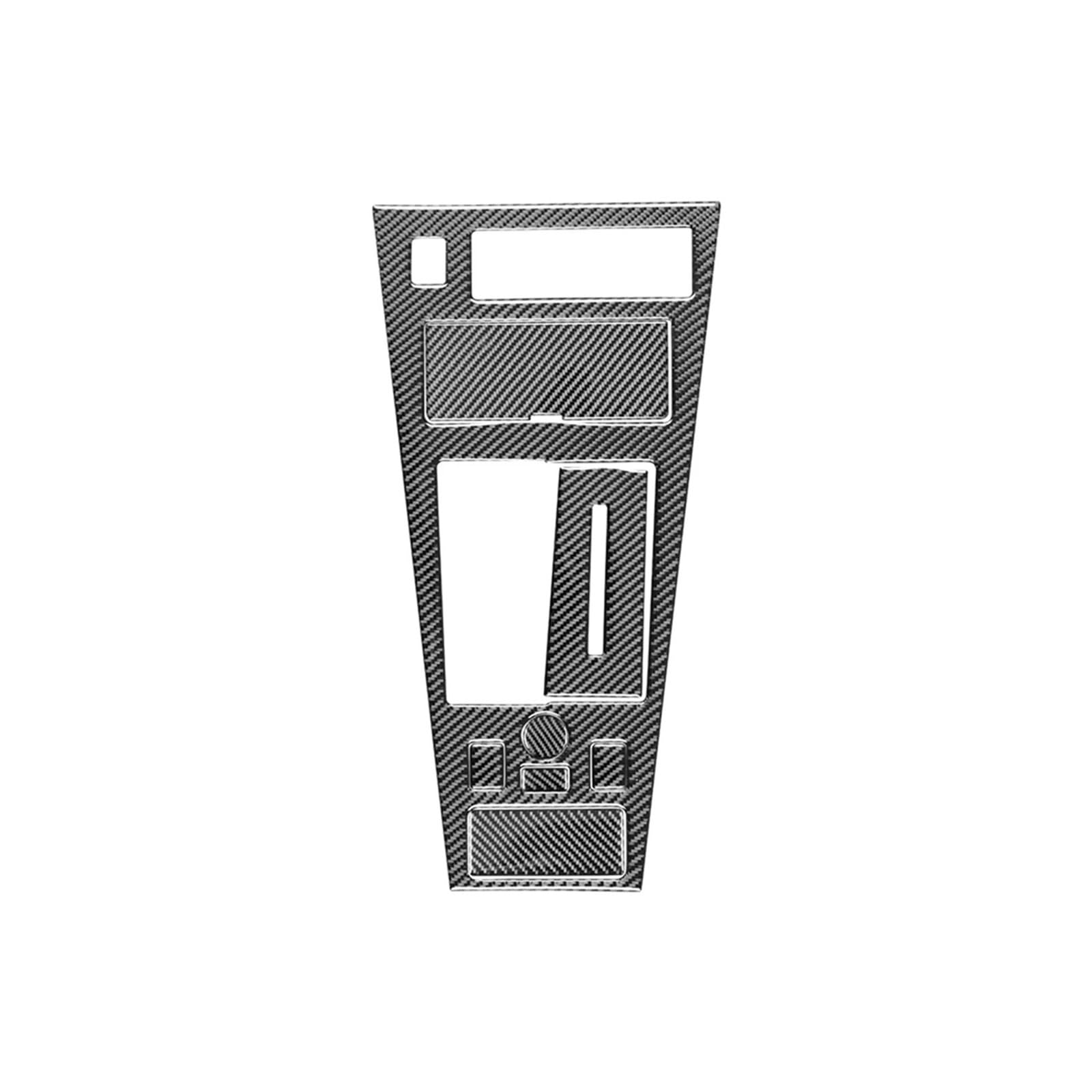 ZHINUAN Auto-Mittelkonsolenverkleidung, passend for Chevrolet, Corvette C3 1968–1982. Ein Kohlefaser-Zubehör, Schalttafel-Abdeckungs-Set Aufkleber für die Innenkonsole im Auto ﻿ von ZHINUAN