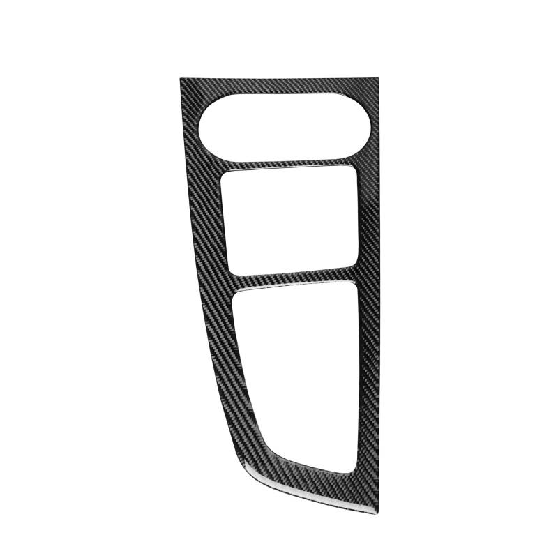 ZHINUAN Auto-Schalttafel-Zieraufkleber, passend for A4L A4 B9, 2017–2019, Kohlefaser-Innenraum-Autozubehör Aufkleber für die Innenkonsole im Auto ﻿(Right Hand Drive) von ZHINUAN