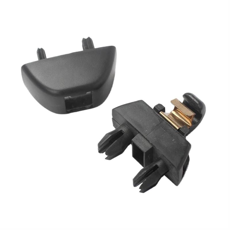 ZHINUAN Innere Sonnenblenden-Haken-Clips, passend for A6, C6 05–13, passend for VW, passend for Passat, Polo, Sonnenblenden-Clip-Aufhänger 6R0 857 561 6RD 857 561 Zubehörclip für Sonnenblende(1 Set Bl von ZHINUAN