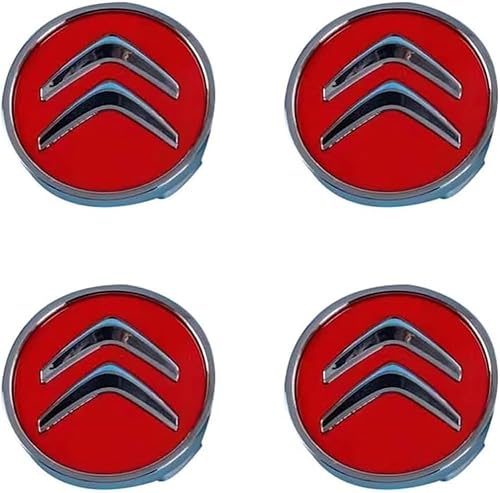 4 Stück Nabendeckel für Citroen C-Zero 2009-2020, Felgendeckel Radnabenabdeckung Auto Nabenkappen Radnabenkappen Auto Zubehör für Radnaben,65mm-D von ZHIYONGSHUN