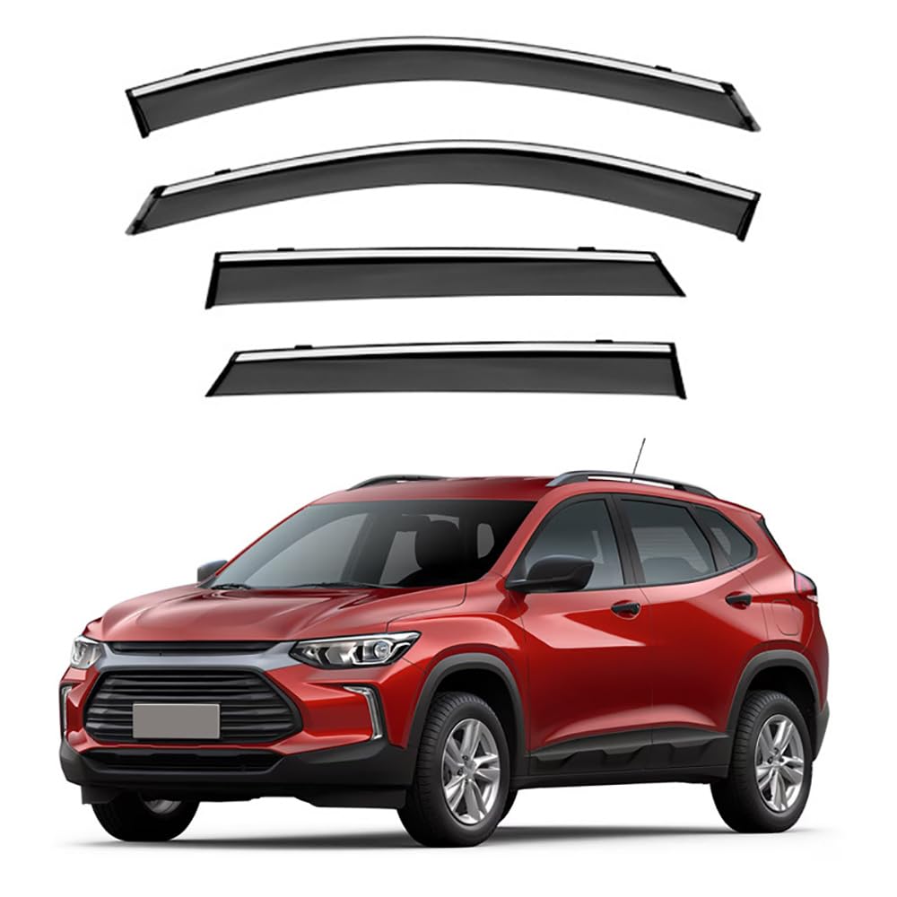 4 Stück Auto Fenster Visier Regenschutz Windabweiser für Chevrolet Tracker 2019 2020 2021 2022 2023, Regen Windabweiser Protection Exterieur Zubehör von ZHMWT