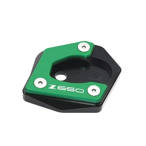 Ständer Teile für Ständer Für Kawasaki Z650 Z900 Z900RS Z 650 900 2017-2023 Motorrad CNC Kickstand Fuß Enlarger Seitenständer Verlängerung Pad Stützplatte von ZHNRHJUE