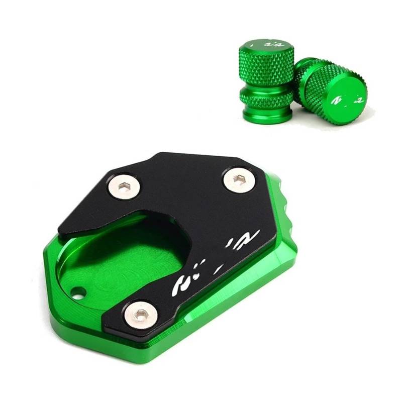 Ständer Teile für Ständer Für Kawasaki ninja650 Ninja 650 300 1000 ER6F ER4F ZX6R ZX10R Motorrad Seite Stehen Enlarger Kickstand Verlängerung Pad von ZHNRHJUE