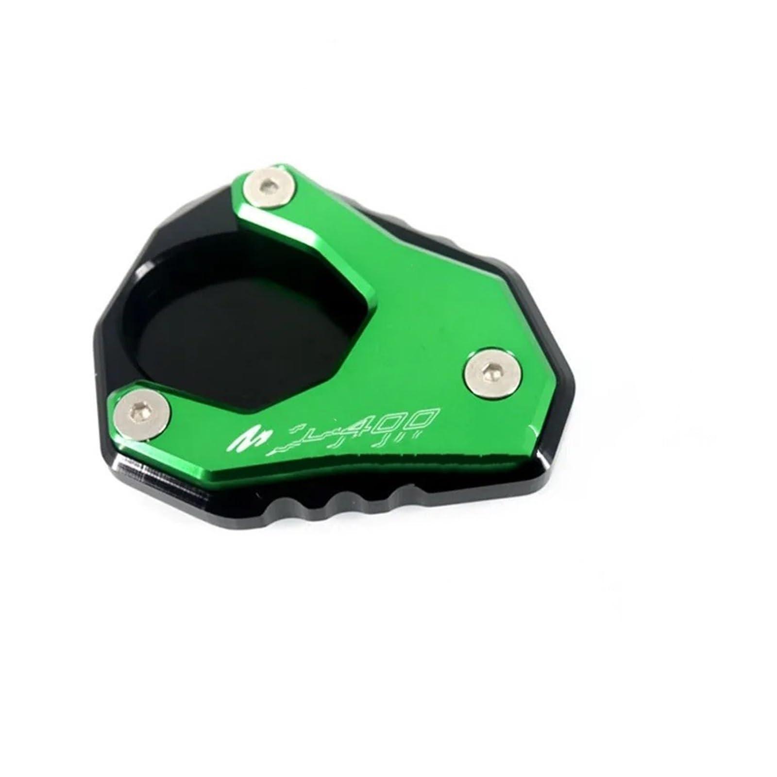 Ständer Teile für Ständer Für NINJA400 Ninja 400 Z400 Z 400 2018-2023 2022 Motorrad CNC Kickstand Fuß Seite Stehen Verlängerung Pad unterstützung Platte Vergrößern von ZHNRHJUE