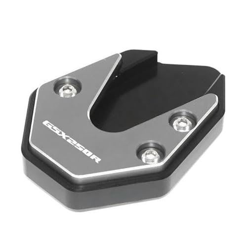 Ständer Teile für Ständer Für Suzuki GSX250R 2013-2016 2017 2018 2019 2020 Motorrad CNC Kickstand Vergrößern Platte Verlängerung Fuß Pad Seite Stehen Enlarger von ZHNRHJUE