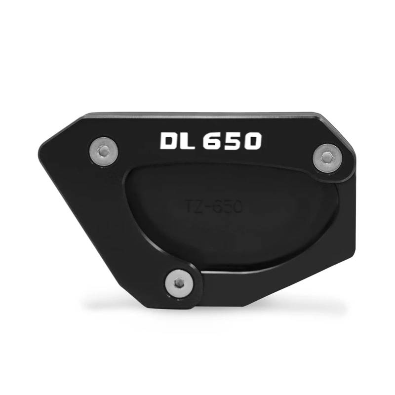 Ständer Teile für Ständer Für Suzuki V-Strom 650 /XT VSTROM dl 650 DL650 V STROM650 2004-2023 Motorrad Zubehör Seite Stehen Enlarger Kickstand Platte Pad von ZHNRHJUE