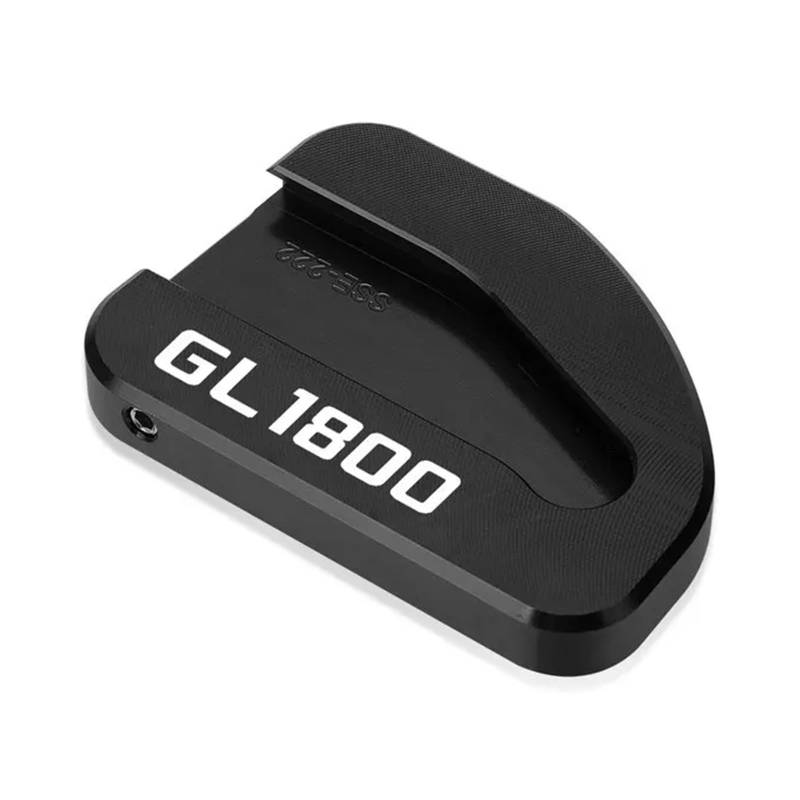 Ständer Teile für Ständer Gl1800 Zubehör Motorrad Seite Stehen Enlarger Pad Kickstand Verlängerung Platte Für Ho&nda Wing GL 1800 2002-2018 von ZHNRHJUE