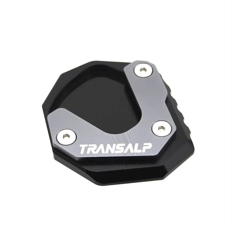 Ständer Teile für Ständer Motorrad CNC Aluminium Legierung Fuß Seite Stehen Enlarger Unterstützung Platte Ständer Verlängerung Pad Für Ho&nda Transalp 750 XL 750 2023 von ZHNRHJUE