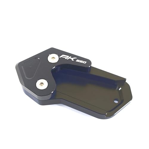 Ständer Teile für Ständer Motorrad CNC Aluminium Ständer Für KYMCO AK550 AK 500 2017 2018 Fuß Seite Stehen Verlängerung Pad Unterstützung Platte Vergrößern Stehen von ZHNRHJUE