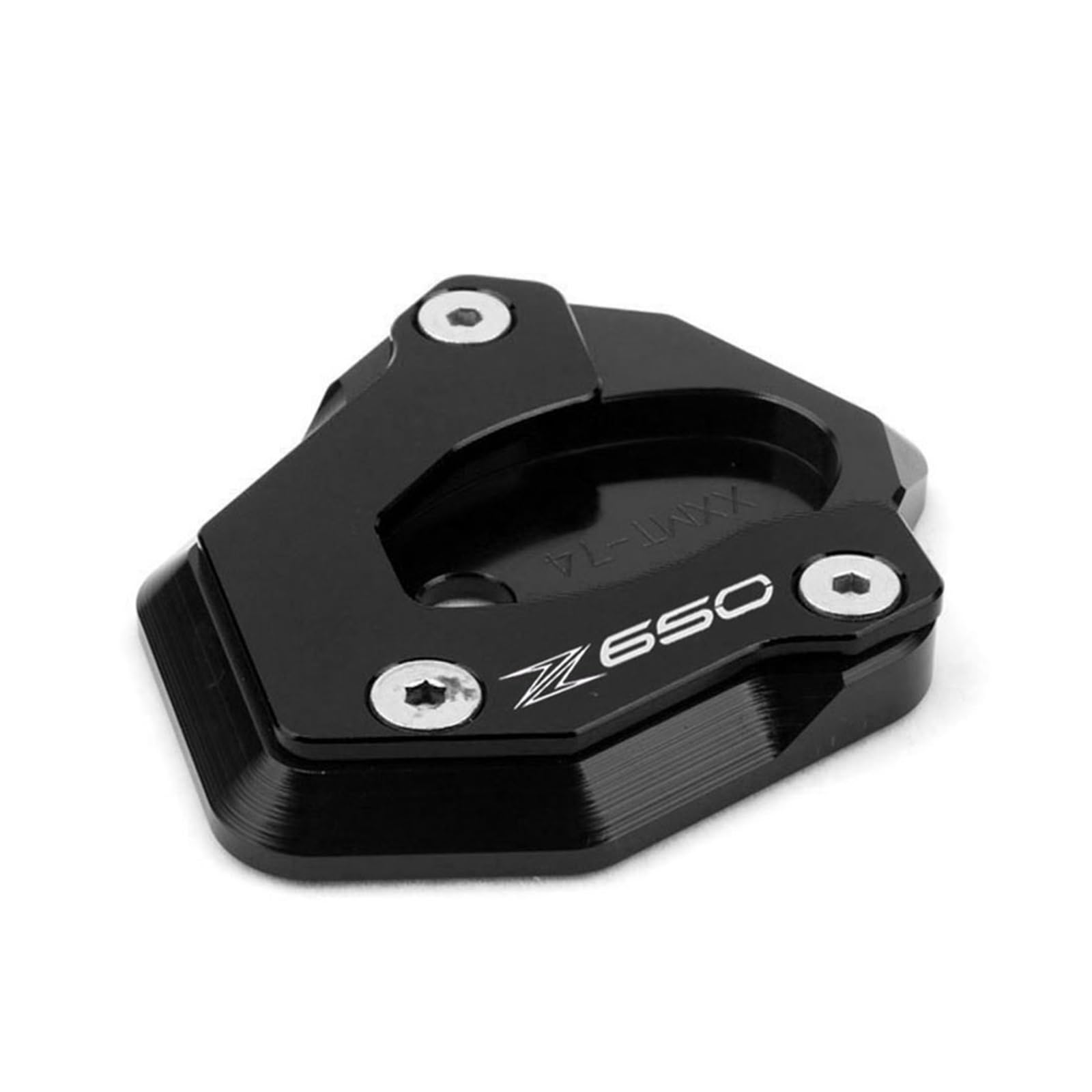 Ständer Teile für Ständer Motorrad CNC Kickstand Fuß Seitenständer Verlängerung Pad Stützplatte Für Kawasaki Z650 Z900 Z900RS Z 650 900 2017-2023 von ZHNRHJUE