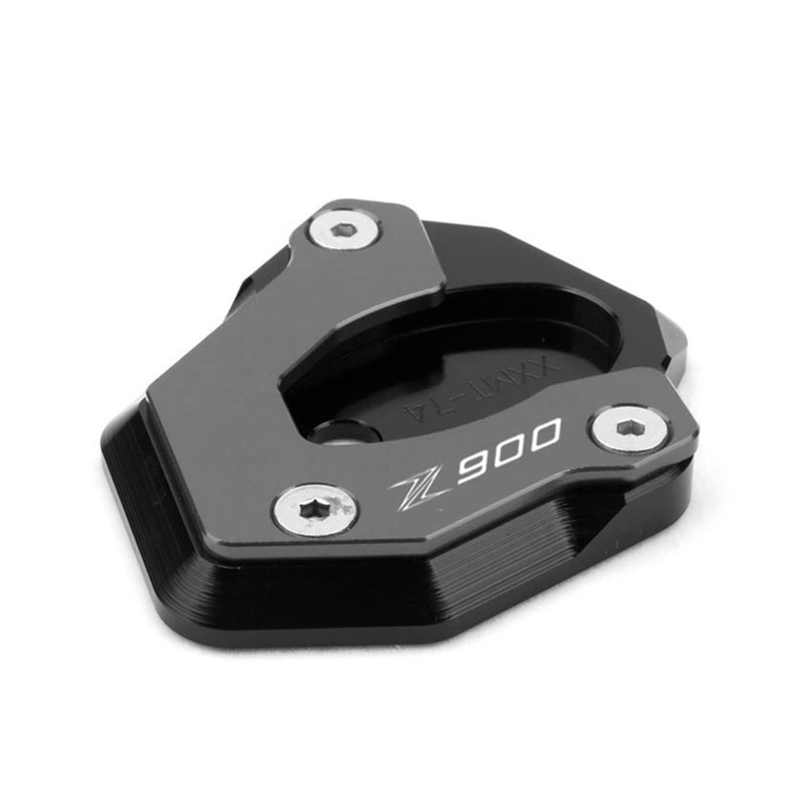 Ständer Teile für Ständer Motorrad CNC Kickstand Fuß Seitenständer Verlängerung Pad Stützplatte Für Kawasaki Z650 Z900 Z900RS Z 650 900 2017-2023 von ZHNRHJUE