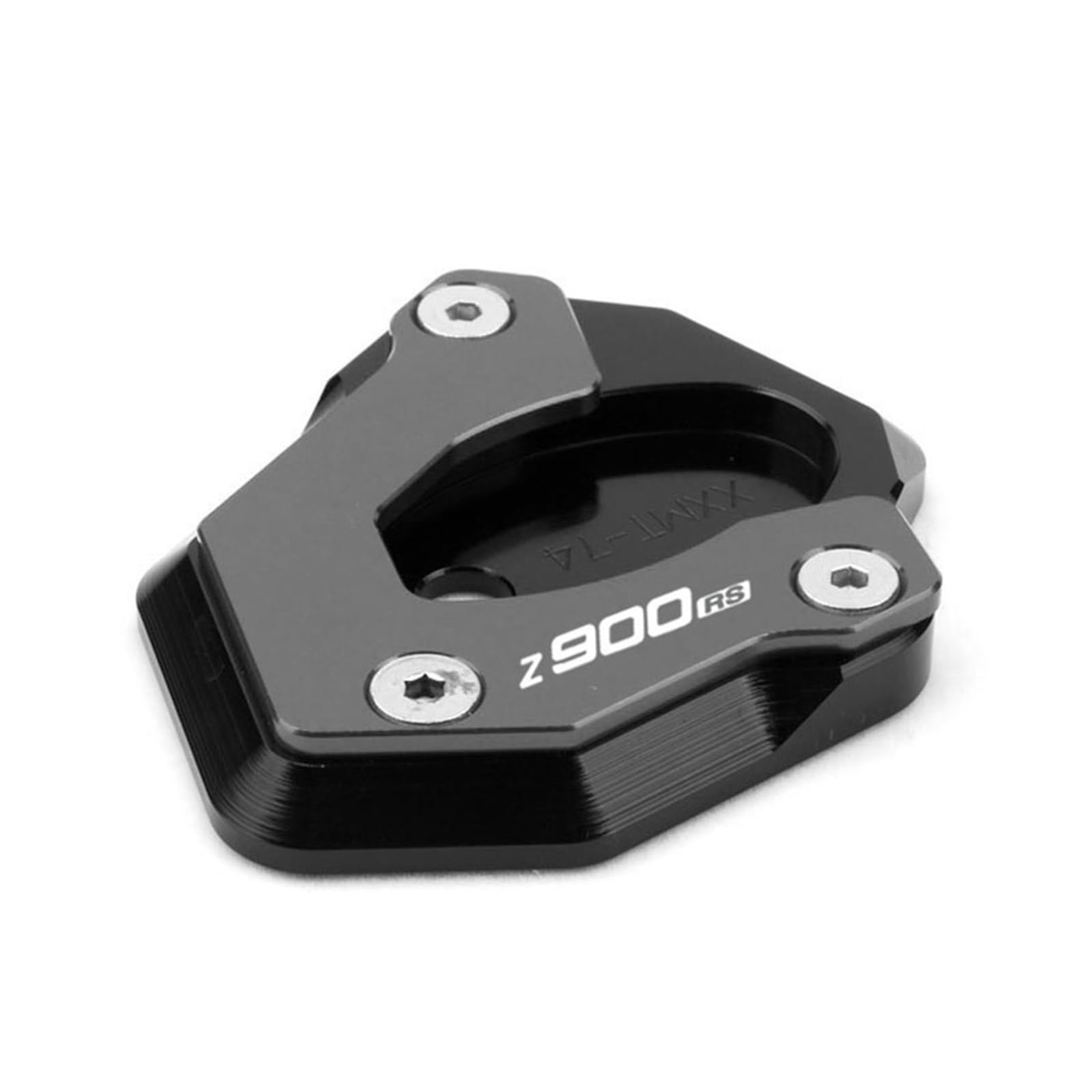 Ständer Teile für Ständer Motorrad CNC Kickstand Fuß Seitenständer Verlängerung Pad Stützplatte Für Kawasaki Z650 Z900 Z900RS Z 650 900 2017-2023 von ZHNRHJUE