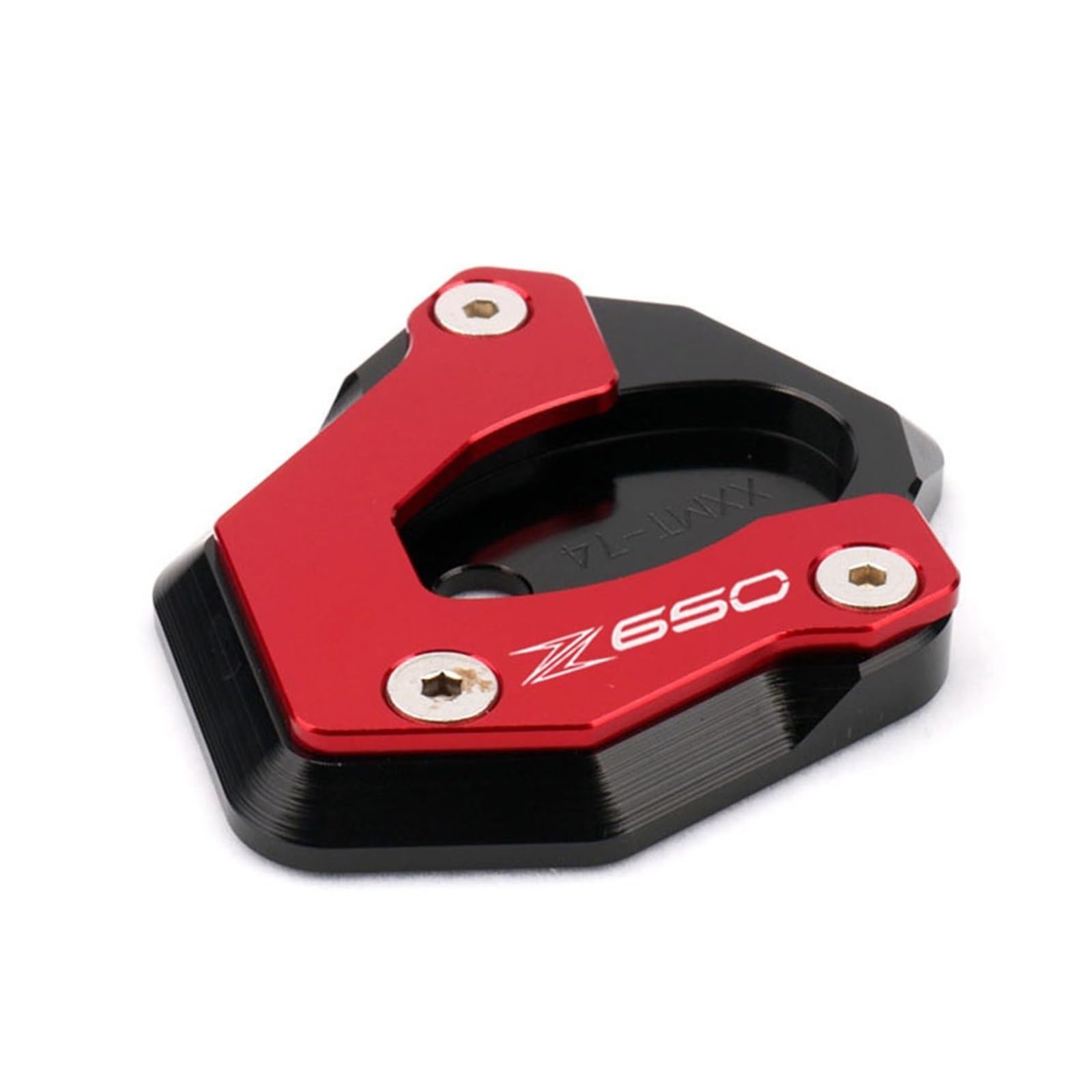 Ständer Teile für Ständer Motorrad CNC Kickstand Fuß Seitenständer Verlängerung Pad Stützplatte Für Kawasaki Z650 Z900 Z900RS Z 650 900 2017-2023 von ZHNRHJUE