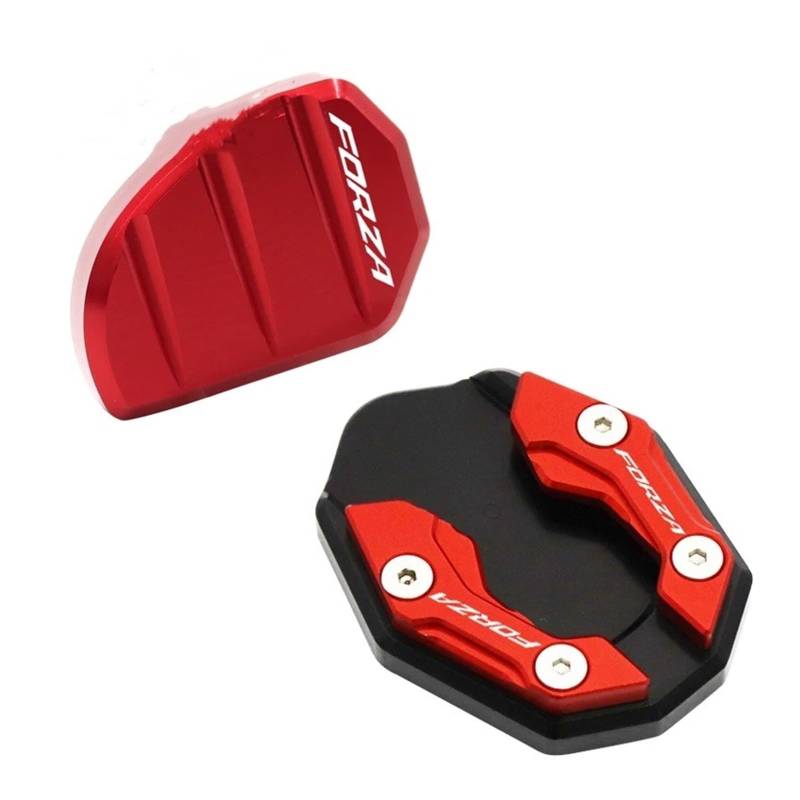 Ständer Teile für Ständer Motorrad Zubehör Ständer Seitenständer Erweiterung Vergrößerung Pad für FORZA350 FORZA300 NSS350 FORZA125 NSS Forza 350 300 125 von ZHNRHJUE