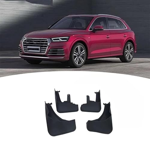 4 Stücke Auto Schmutzfänger Spritzschutz für Audi Q5 SQ5 2008-2020, Auto Spritzschutz Kotflügel Vorne und Hinten, Auto Rad Schutz Schlamm Fender,A/Q5/2018-2020 von ZHOUFUDA