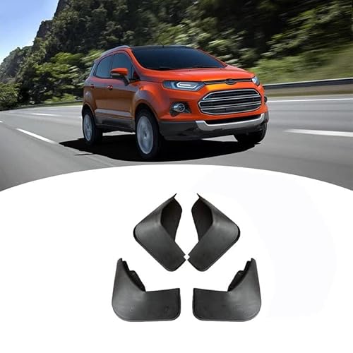 4 Stücke Auto Schmutzfänger Spritzschutz für Ford Ecosport 2012-2020, Auto Spritzschutz Kotflügel Vorne und Hinten, Auto Rad Schutz Schlamm Fender,A/2012-2016 von ZHOUFUDA