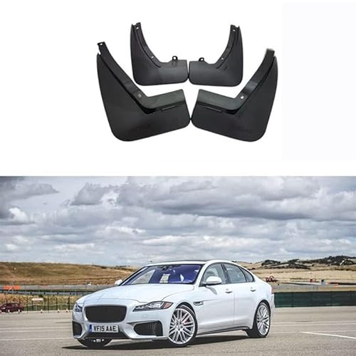 4 Stücke Auto Schmutzfänger Spritzschutz für Jaguar XF XF Sport 2009-2022, Auto Spritzschutz Kotflügel Vorne und Hinten, Auto Rad Schutz Schlamm Fender,A/Sport/2016-2020 von ZHOUFUDA