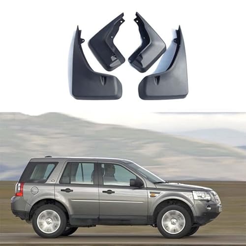 4 Stücke Auto Schmutzfänger Spritzschutz für Land Rover Freelander 2/Freelander Sport 2006-2015, Auto Spritzschutz Kotflügel Vorne und Hinten, Auto Rad Schutz Schlamm Fender,A/Base von ZHOUFUDA