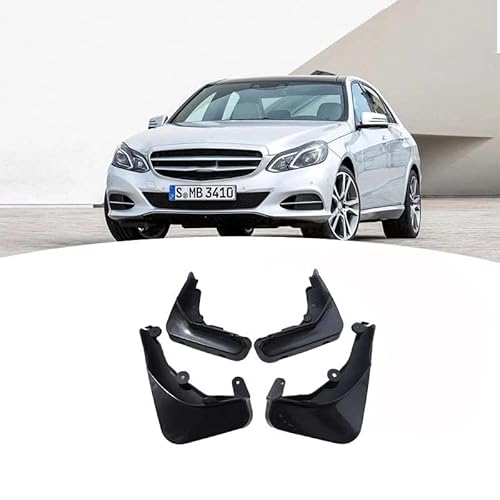 4 Stücke Auto Schmutzfänger Spritzschutz für Mercedes Benz E Class W212 W213 2008-2023, Auto Spritzschutz Kotflügel Vorne und Hinten, Auto Rad Schutz Schlamm Fender,A/W212-sport-2014-2015 von ZHOUFUDA